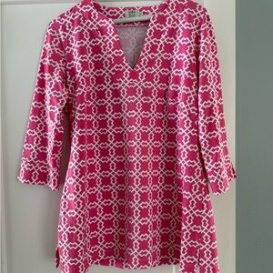 Katherine Way Tunic Small Pink